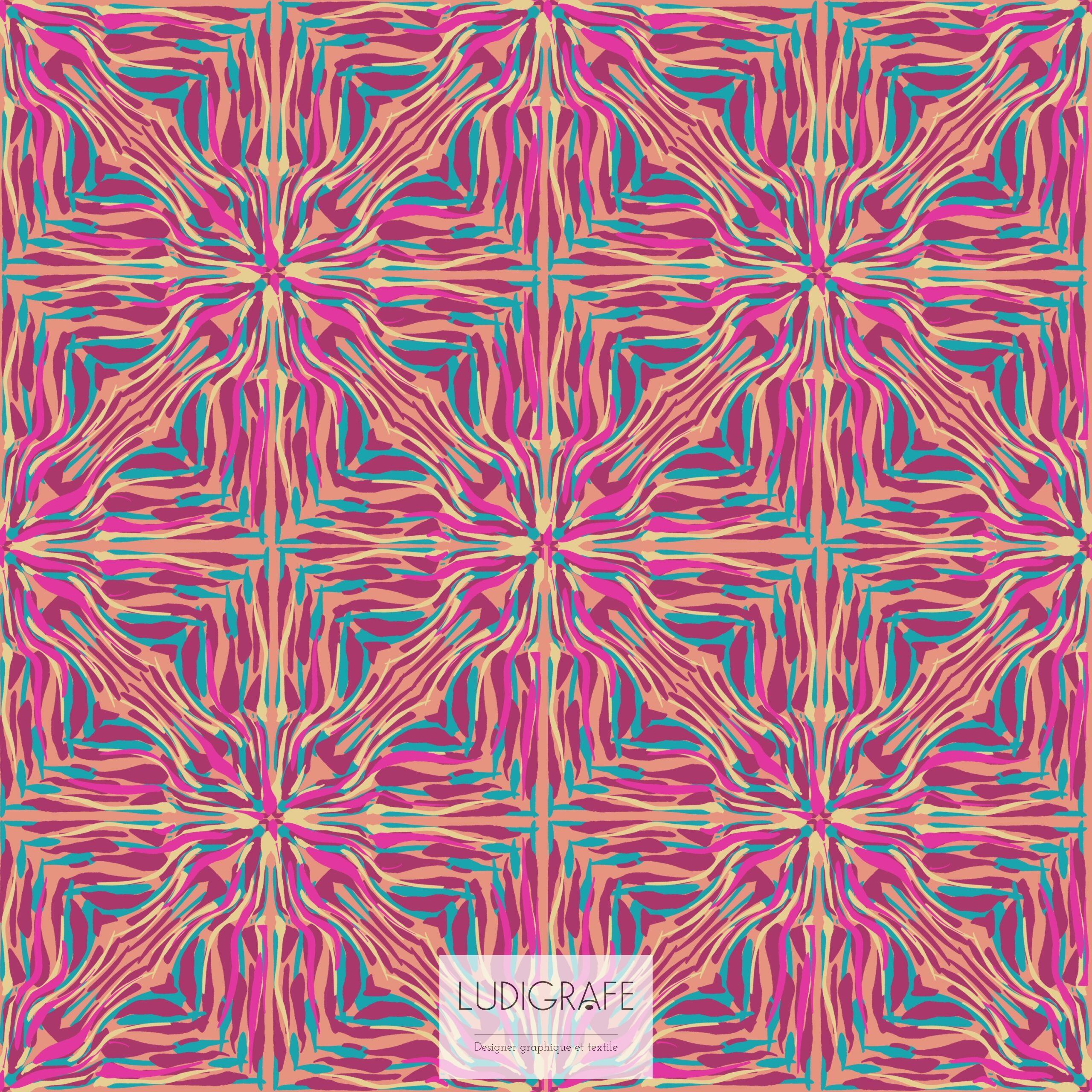 Vibrant mosaïc